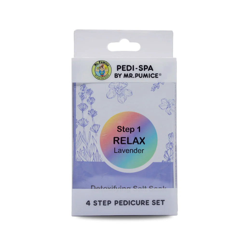 Mr. Pumice Pedi-spa-relax- Lavender