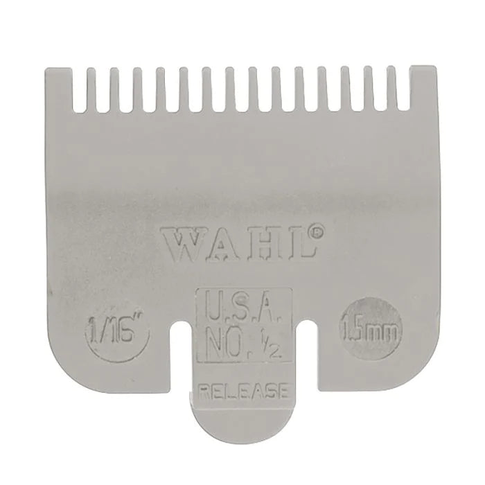 Wahl Attachment Guide No 1/2 Grey 1/16 - 1.5mm - Coloured