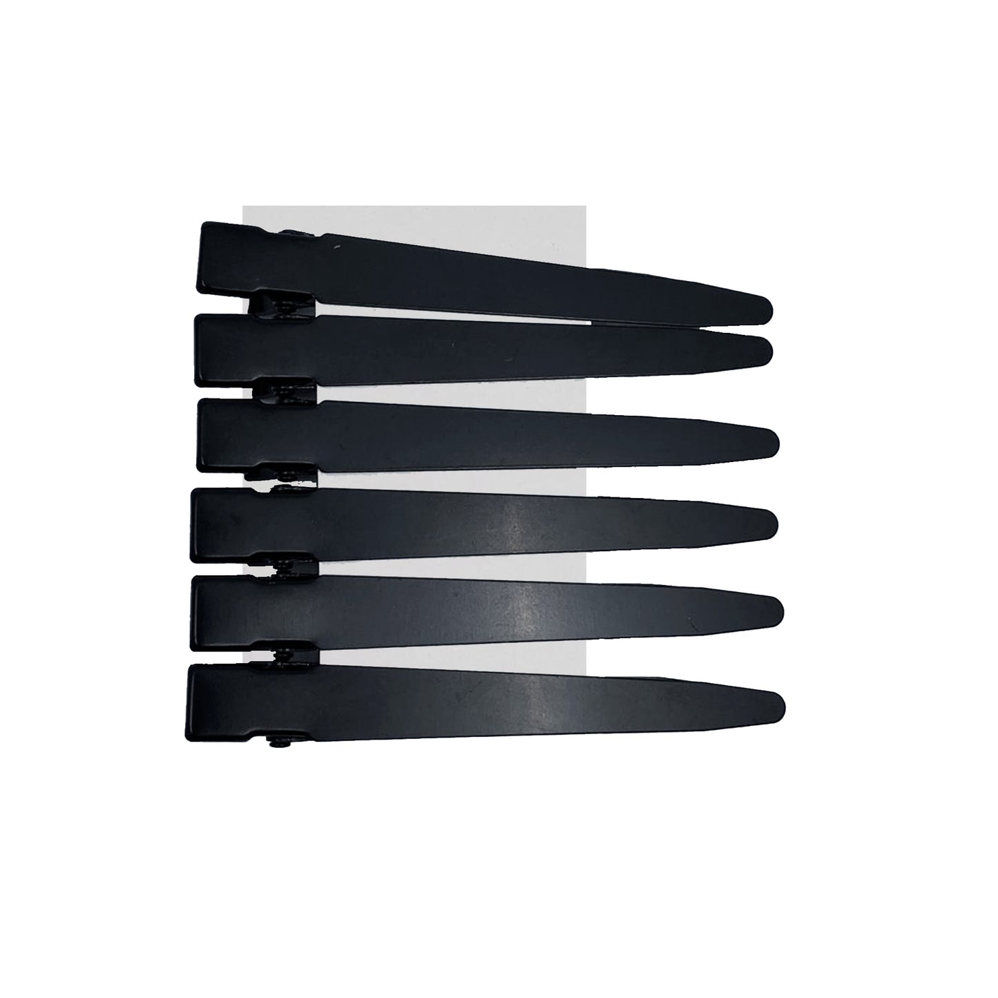 Santorini Metal Sectioning Clips Black 6 pack