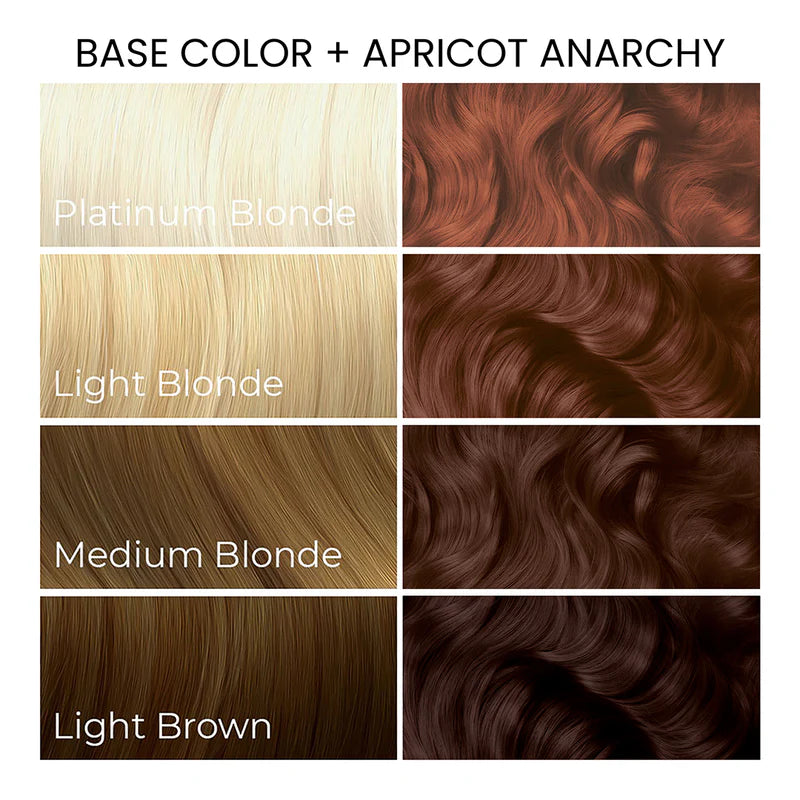 Arctic Fox Apricot Anarchy Semi Permanent Hair Colour