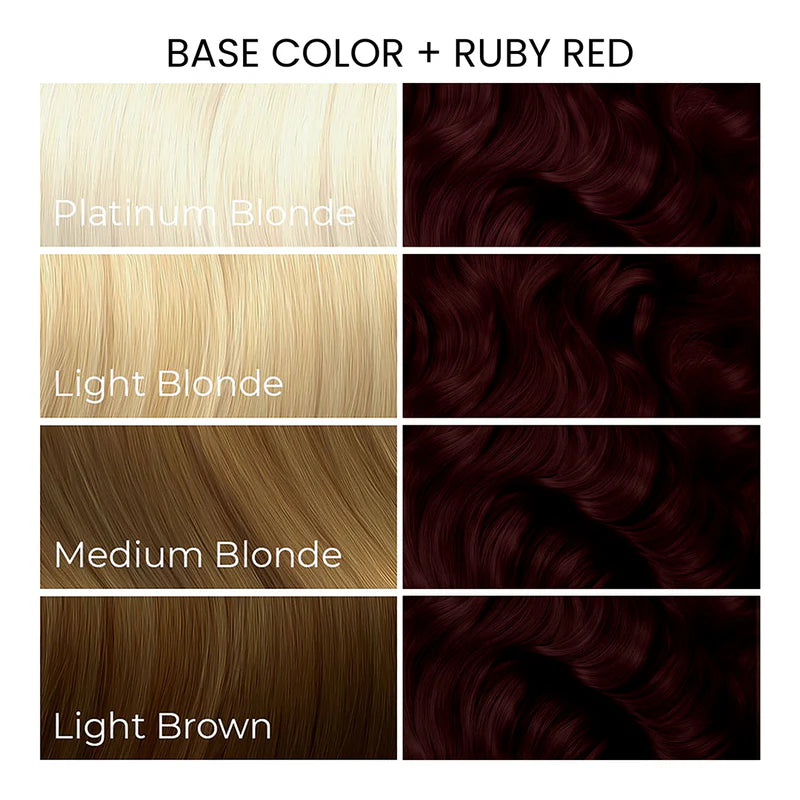 Arctic Fox Ruby Red Semi Permanent Hair Colour