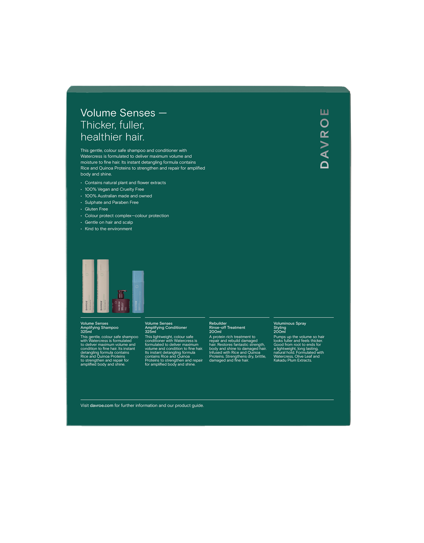 Davroe Xmas Pack Quad Volume Senses 2024
