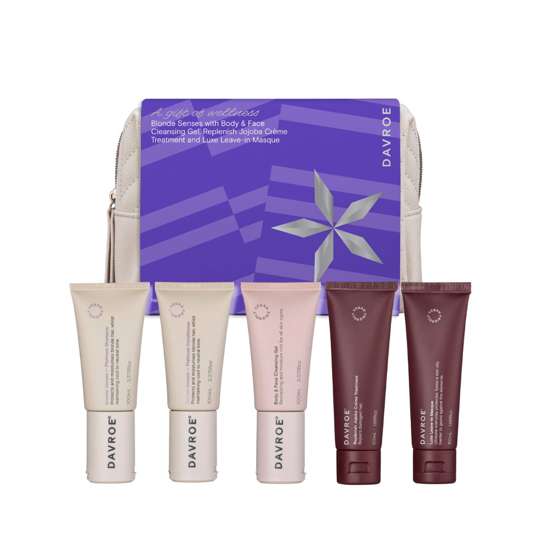 Davroe Xmas Pack Travel Blonde Senses 2024