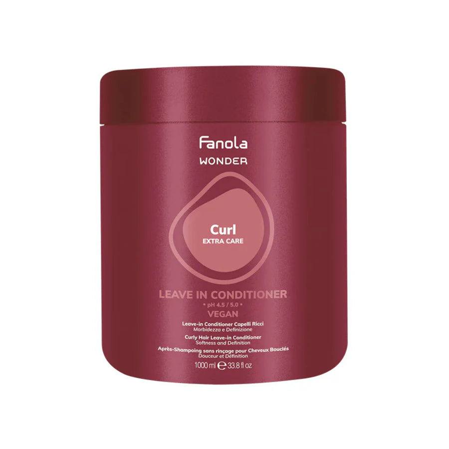 Fanola Wonder Curl Extra Care Leave In Conditioner 1000ml