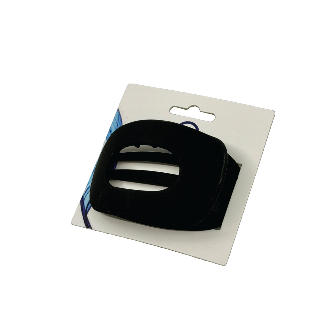 Grace-Flat Claw Clip Black