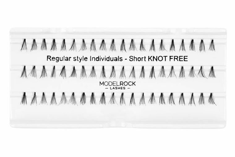 ModelRock Lashes - Individual Regular KnotFree Short 8mm