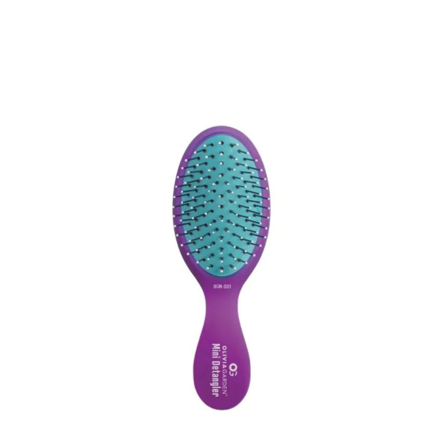 Olivia Garden Mini Detangler Brush-purple