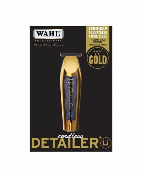 Wahl Trimmer Detailer Li Cordless Gold
