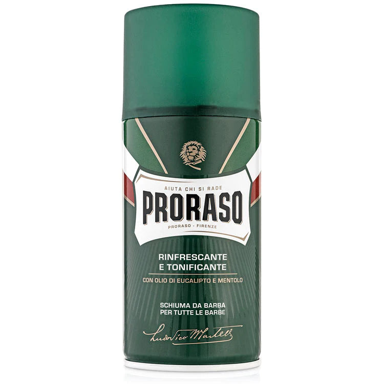 Proraso Shave Foam Green Eucalyptus And Menthol 300ml