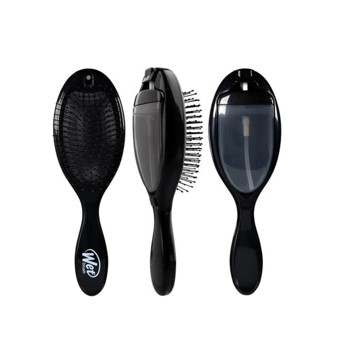 WetBrush 2 In 1 Treatment Brush Black