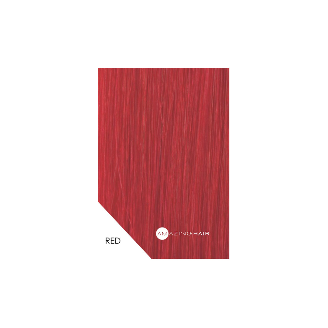 Amazing Hair Single Clip-in (1pce) Extension - Red