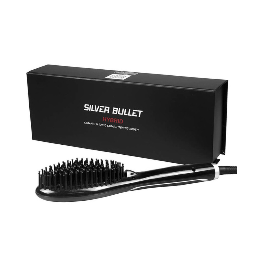 Silver Bullet Hybrid Straightening Hot Brush
