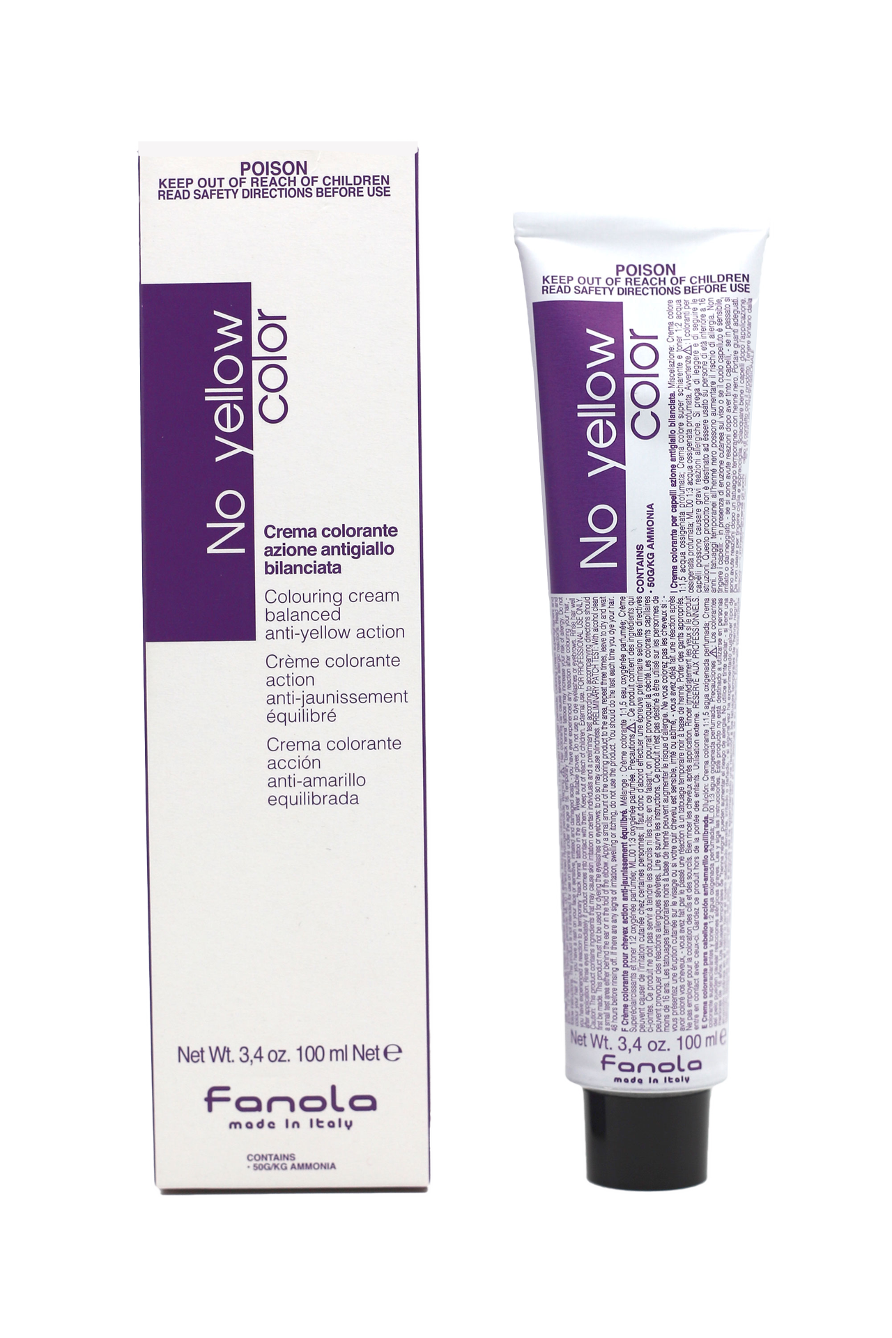 Fanola No Yellow - 10 Platnium Ice Blonde 100ml