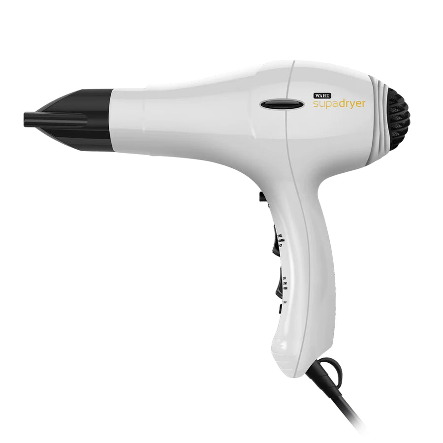 +Wahl Supa Dryer Ionic Hair Dryer - Pearl White