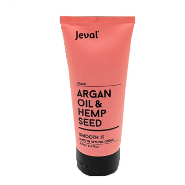 Jeval Argan Oil And Hemp Seed Smooth It 200ml