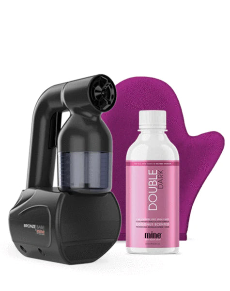 Minetan Bronze Babe Spray Tan Kit - Black