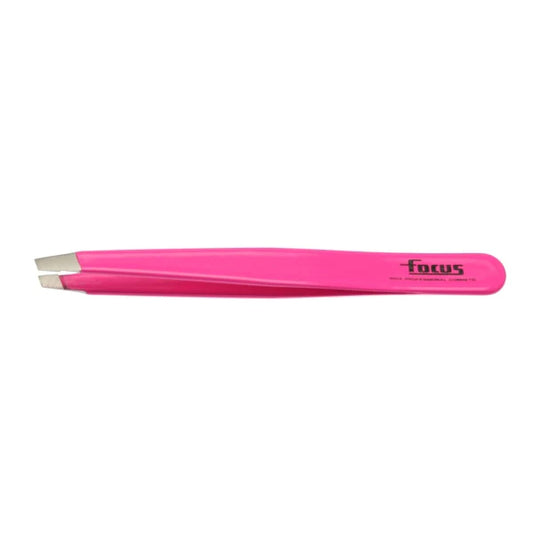 Focus Colorline Slant Tweezer Fluro Pink-2