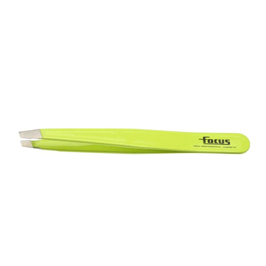 Focus Colorline Slant Tweezer Fluro Yellow-5