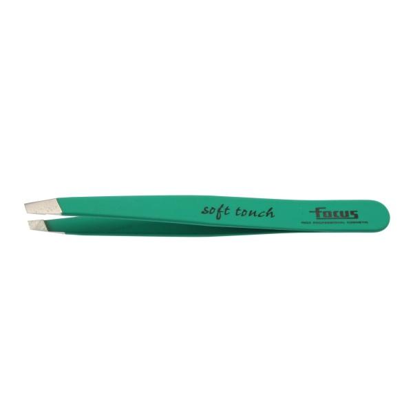 Focus Slant Tweezer Soft Touch-green-20