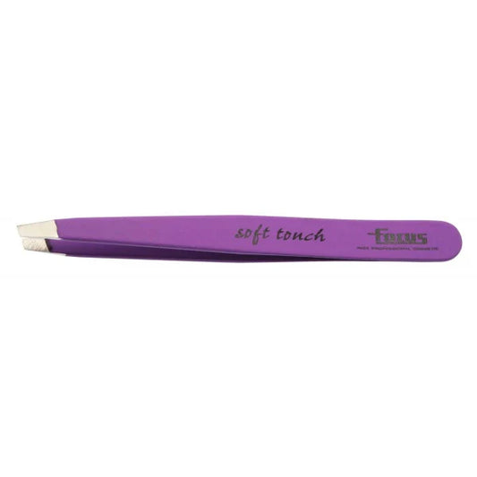 Focus Slant Tweezer Soft Touch-purple-18