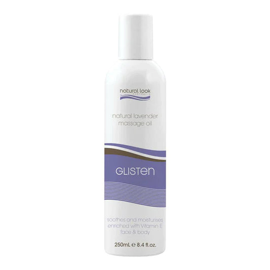 Natural Look Glisten Lavender Massage Oil 250ml