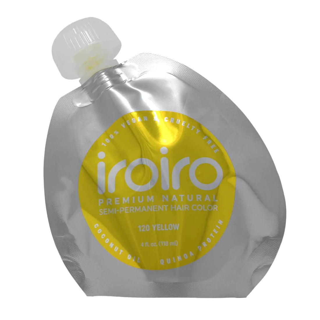 Iroiro 120 Yellow Semi Hair Colour 118ml