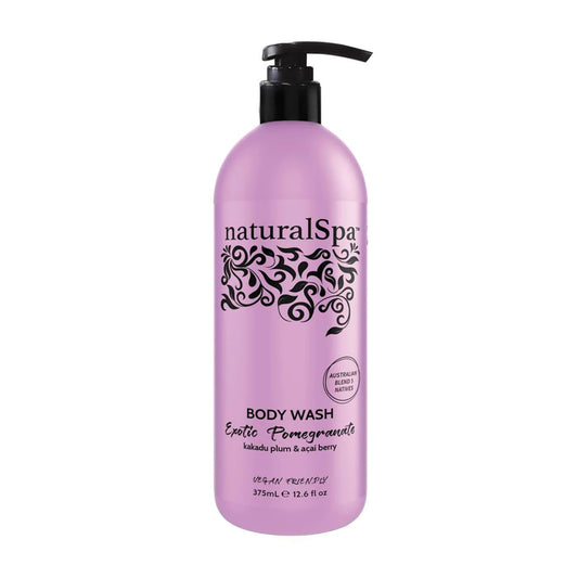 Natural Look Exotic Pomegranate Body Wash 375ml