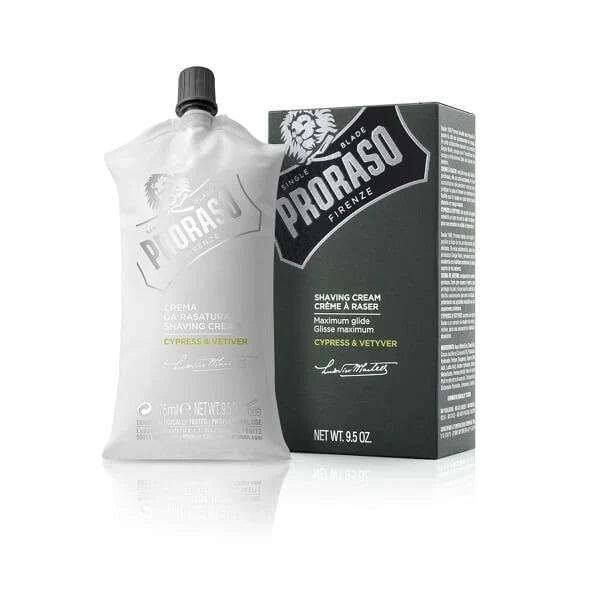 Proraso Shaving Cream Pouch Cypress And Vetyver 275ml