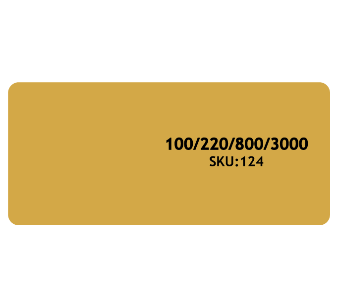 Profile PF124 Fine Tapered File Black 280/280