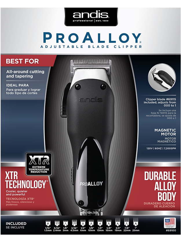 Andis Pro Alloy Xtr Clipper Aac-1