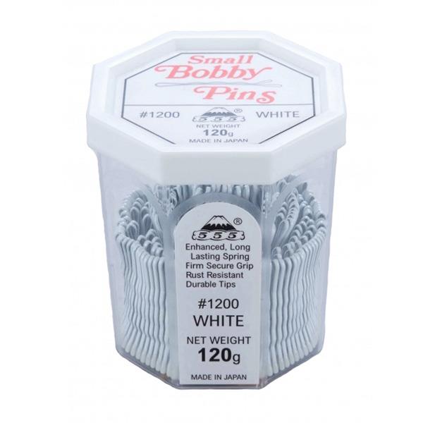 555 Bobby Pin 1.5in 40mm White 120gms