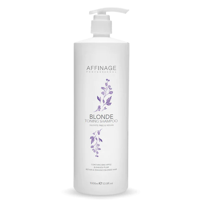 Affinage Blonde Toning Shampoo 1000ml