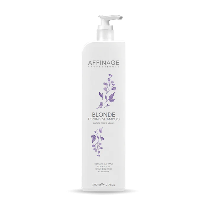 Affinage Blonde Toning Shampoo 375ml