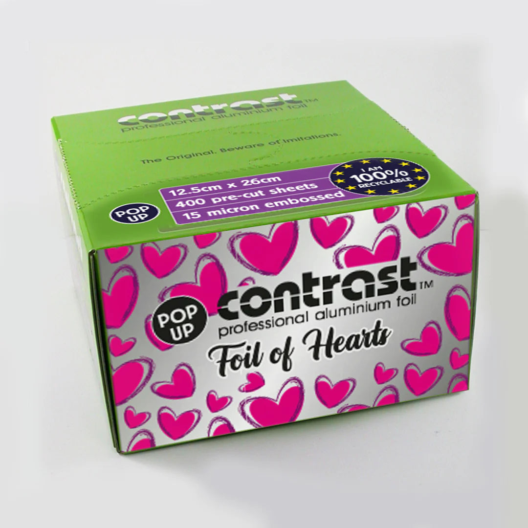 Contrast Professional Aluminium Foil - Foil of Hearts