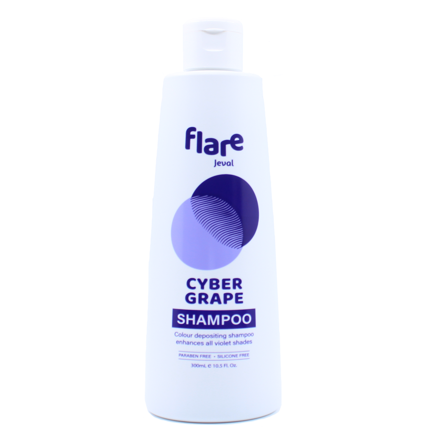 Jeval Flare Cyber Grape Violet Shampoo 300ml