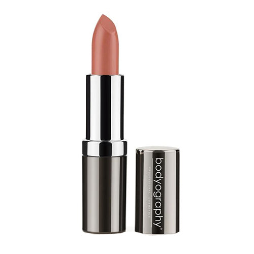 +Bodyography Lipstick Late Bloomer Peach Nude Satin Matte