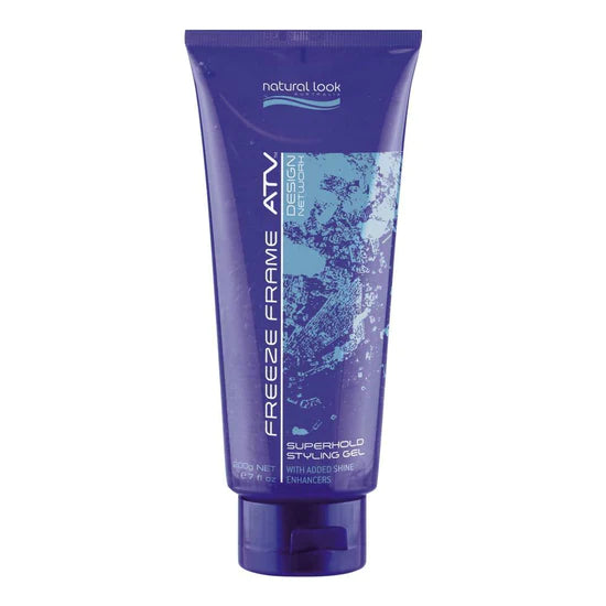 +Natural Look Atv Freeze Frame Superhold Styling Gel 200g