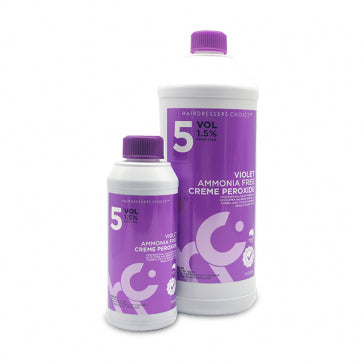+Hairdressers Choice Creme Peroxide Violet 5v 250ml