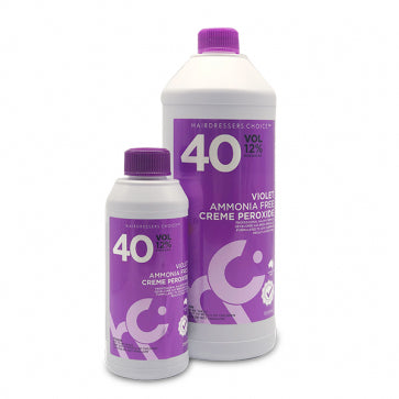 +Hairdressers Choice Creme Peroxide Violet 40v 250ml