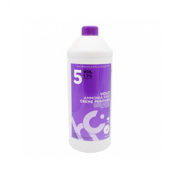 +Hairdressers Choice Creme Peroxide Violet 5v 990ml