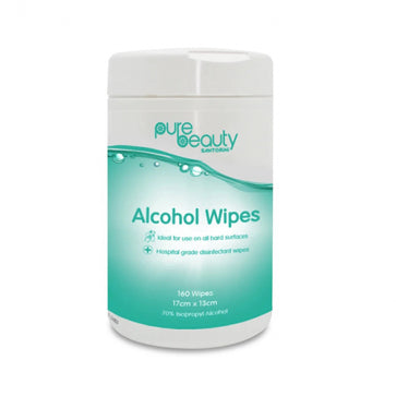 Pure Beauty Alcohol Wipes-160 Wipes