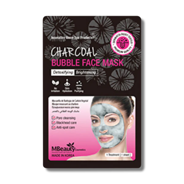 Mbeauty Charcoal Bubble Face Mask 20ml