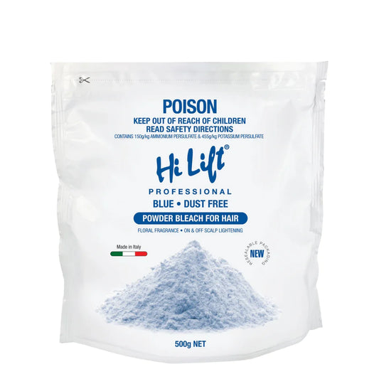 Hi Lift Powder Bleach Blue Pouch 500g