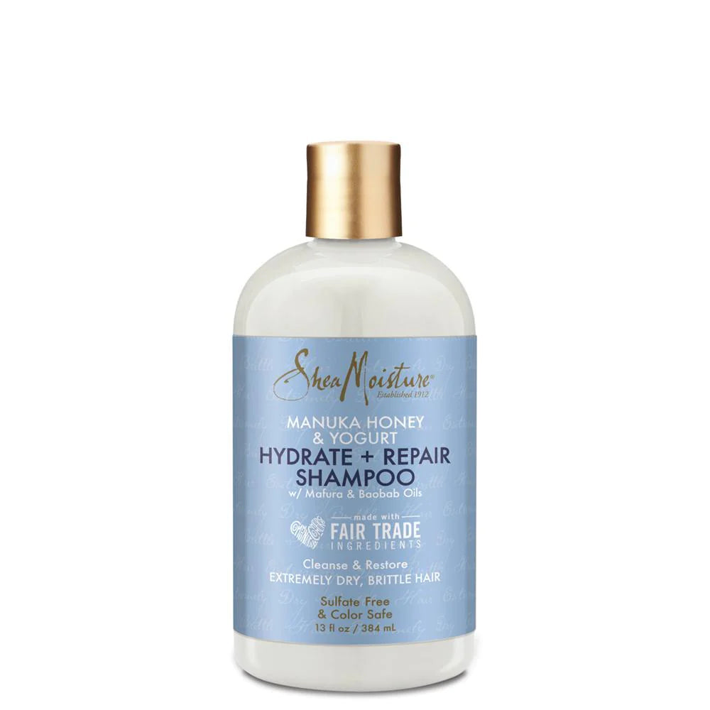 Shea Moisture Manuka Honey And Yoghurt Hydrate And Repair Shampoo 384ml