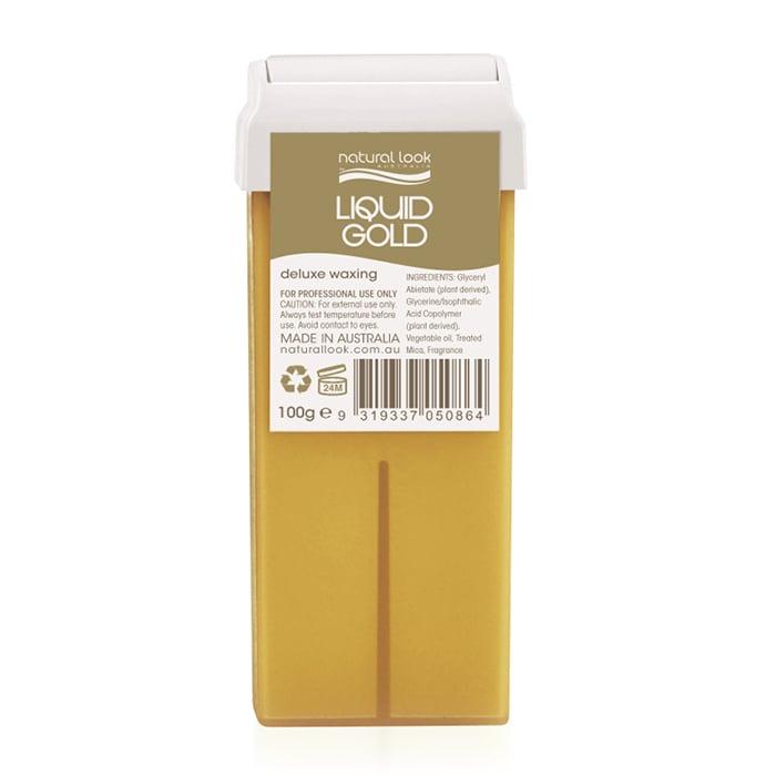 Natural Look Depilatory Cartridge Liquid Gold Wax 100g