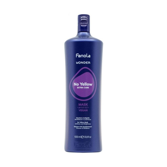 Fanola Wonder Softness And Shine No Yellow Mask 1000ml