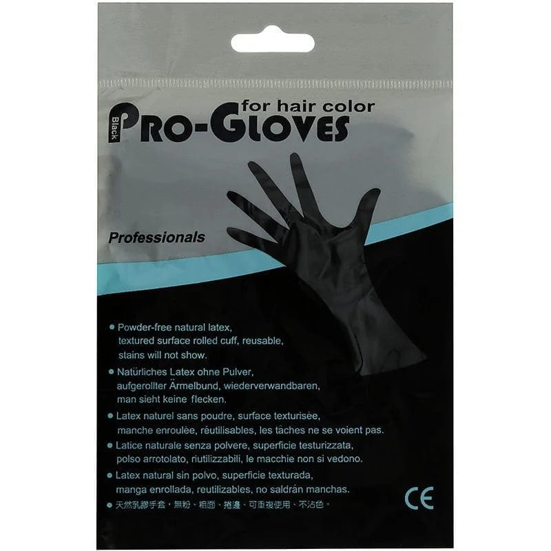 DH Pro Black Gloves- Medium- 2 Pkt