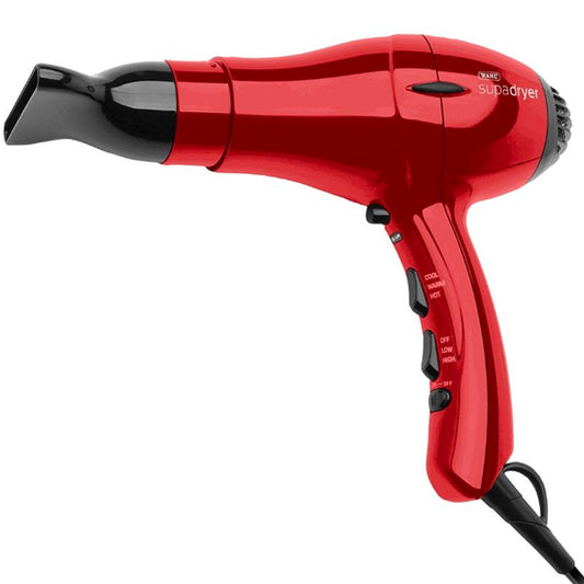 Wahl Supa Dryer Ionic Hair Dryer - Red