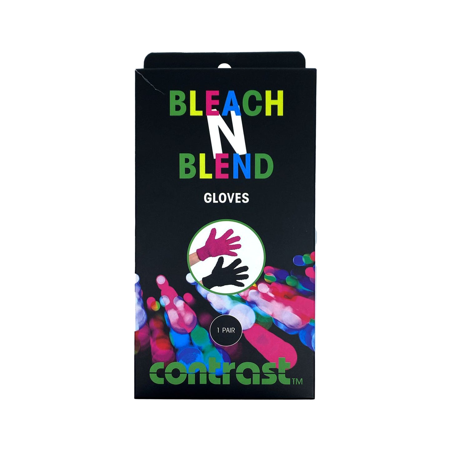 Contrast Bleach N Blend Gloves 1 pack