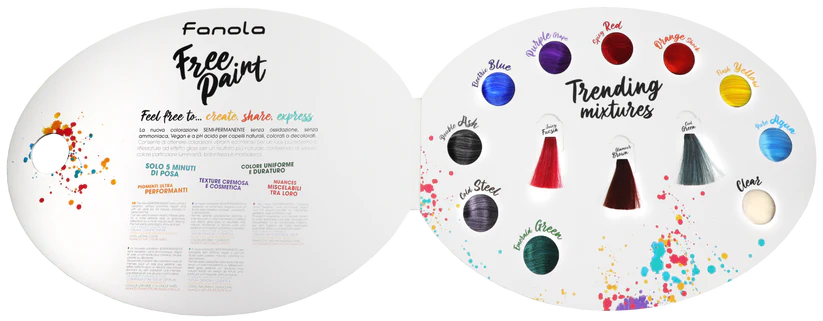 +Fanola Free Paint Color Chart